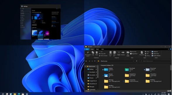 Beispielansicht Windows 11